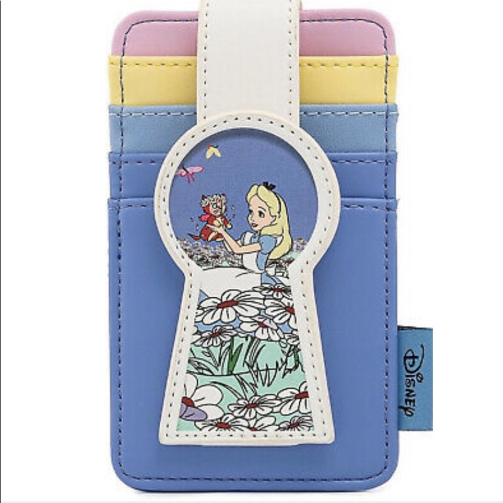 Loungefly Alice in wonderland small card wallet